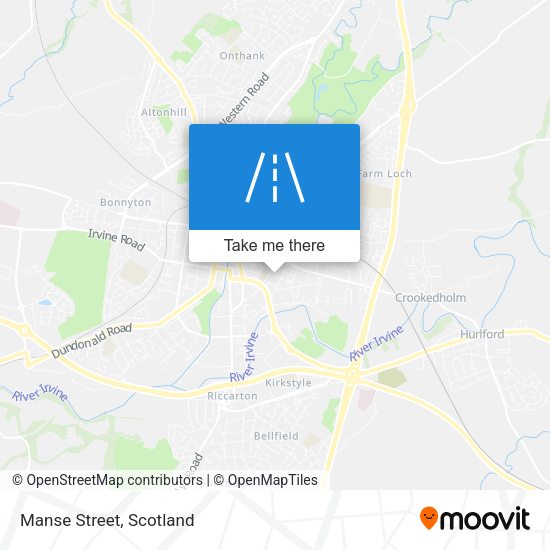 Manse Street map