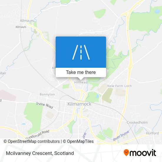 Mcilvanney Crescent map