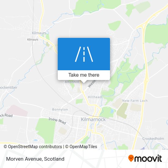 Morven Avenue map