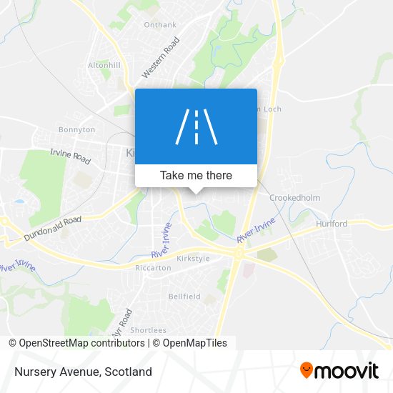 Nursery Avenue map