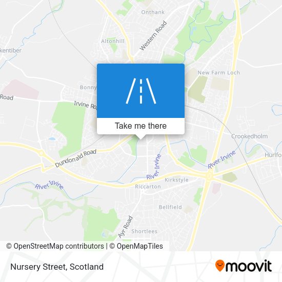 Nursery Street map