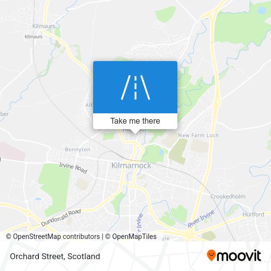 Orchard Street map