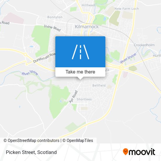 Picken Street map