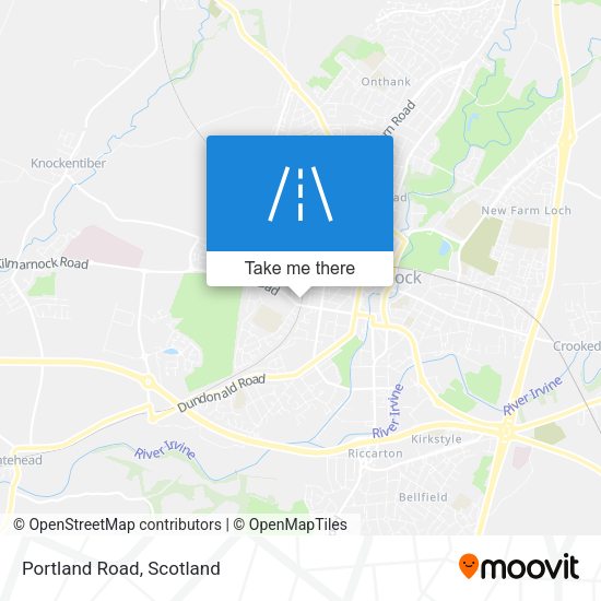 Portland Road map