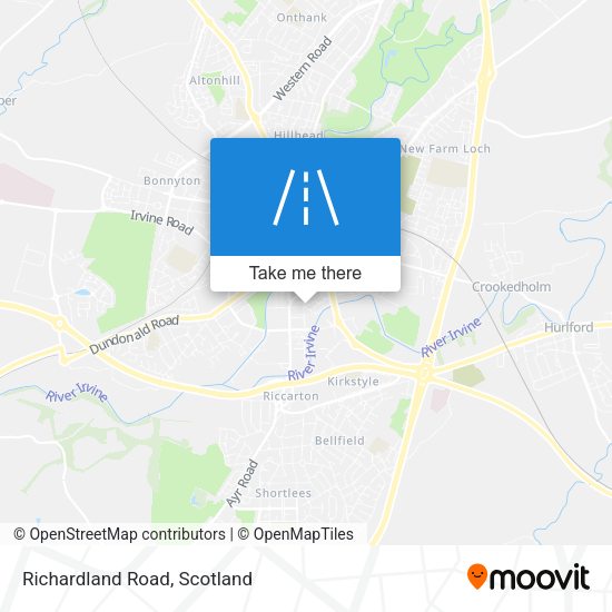 Richardland Road map