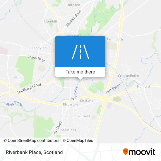 Riverbank Place map