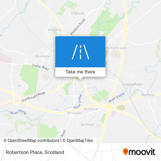Robertson Place map