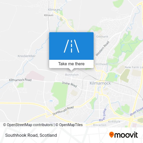 Southhook Road map