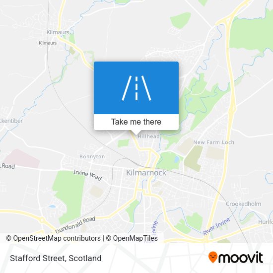 Stafford Street map