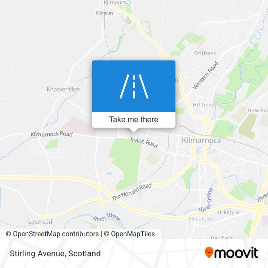 Stirling Avenue map
