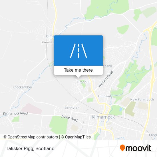 Talisker Rigg map