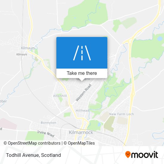 Todhill Avenue map
