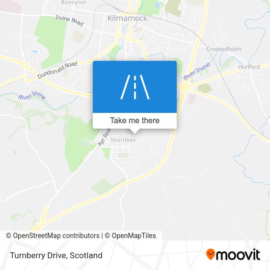 Turnberry Drive map