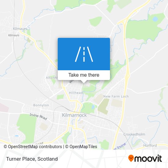 Turner Place map