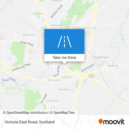 Victoria East Road map