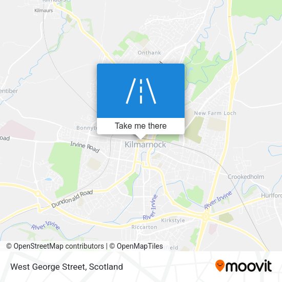 West George Street map