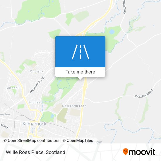 Willie Ross Place map