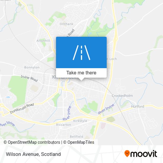 Wilson Avenue map
