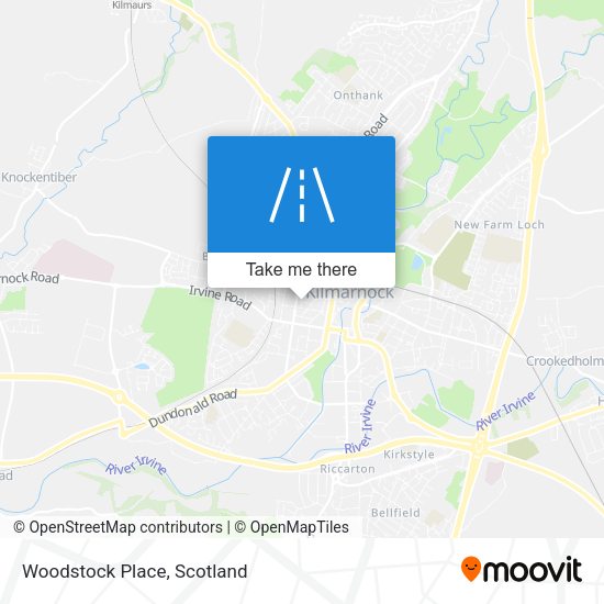 Woodstock Place map