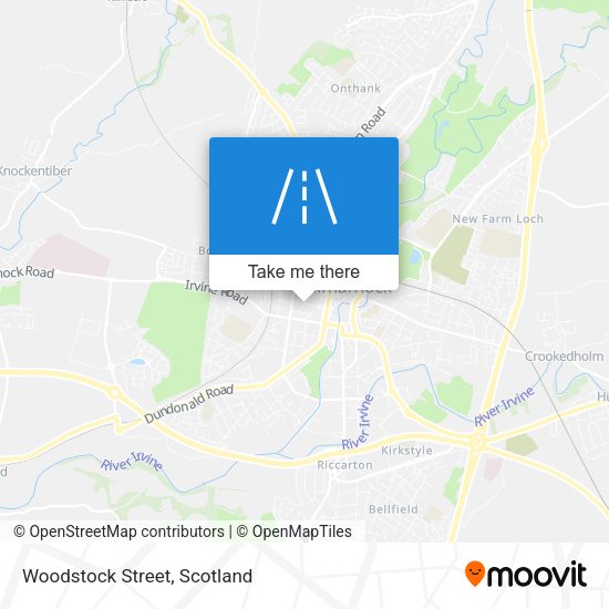 Woodstock Street map
