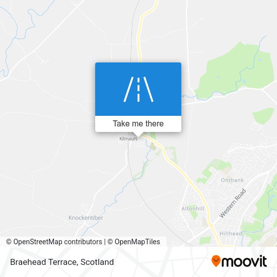 Braehead Terrace map