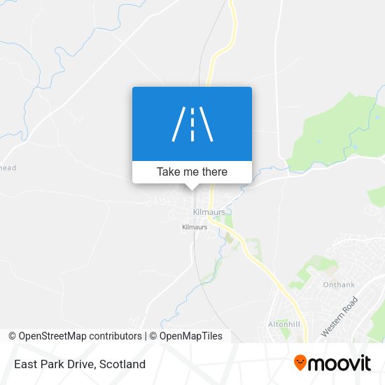 East Park Drive map