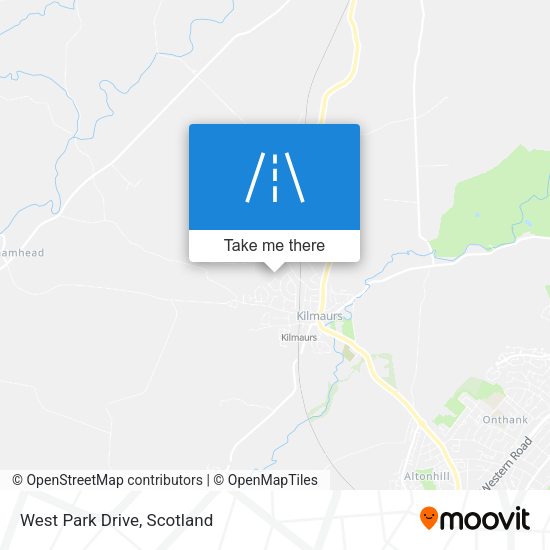 West Park Drive map