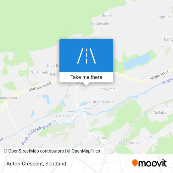 Anton Crescent map