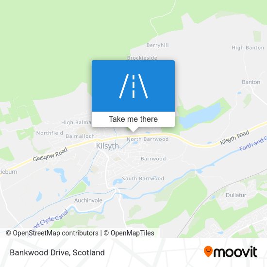 Bankwood Drive map