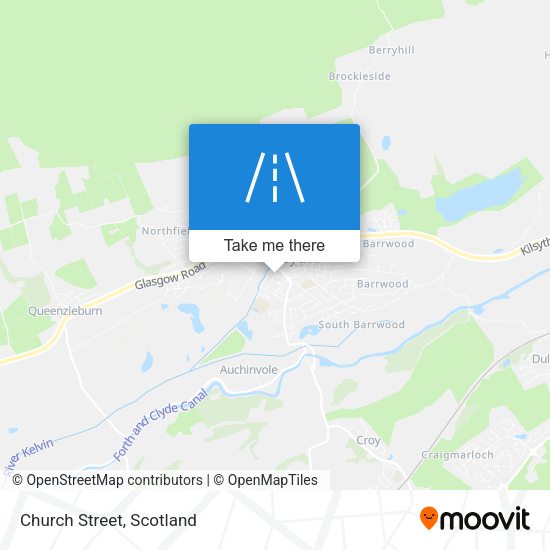 Church Street map
