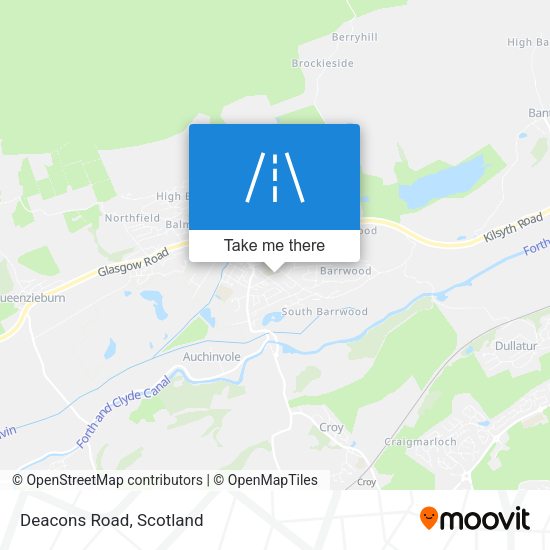 Deacons Road map