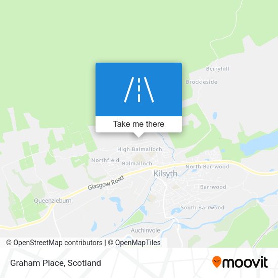 Graham Place map