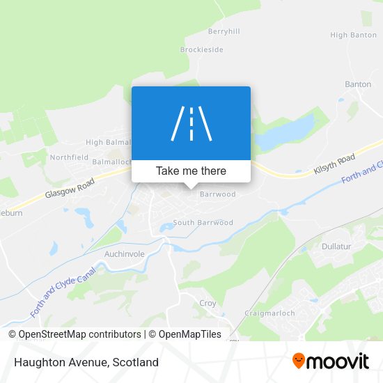 Haughton Avenue map
