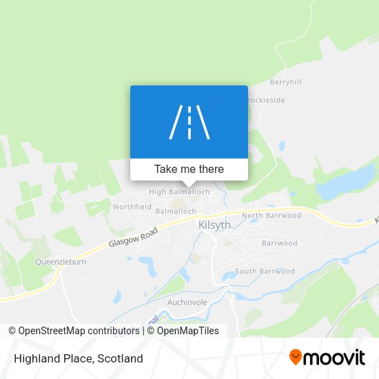 Highland Place map