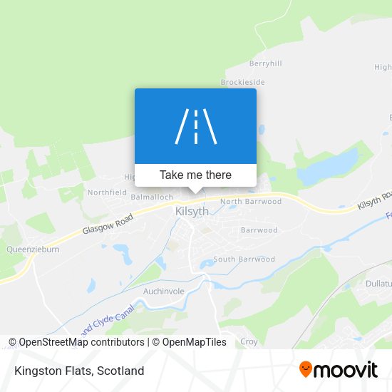 Kingston Flats map