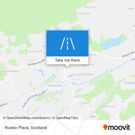 Ruskin Place map