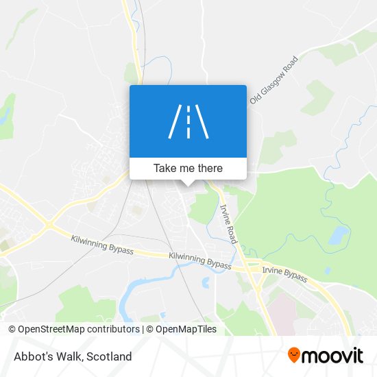 Abbot's Walk map