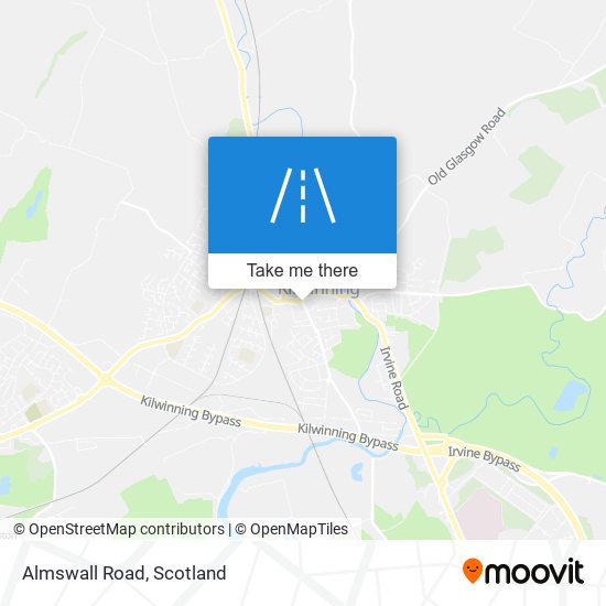 Almswall Road map