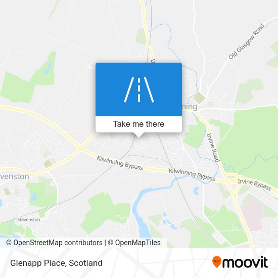 Glenapp Place map