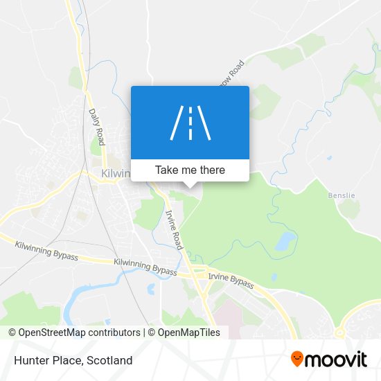 Hunter Place map