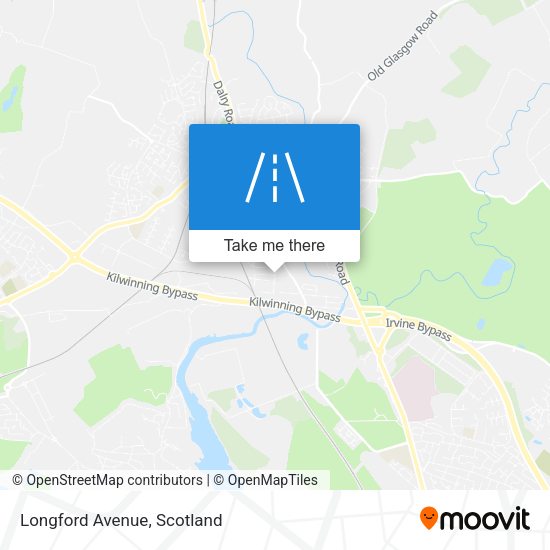 Longford Avenue map