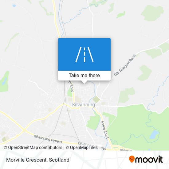 Morville Crescent map