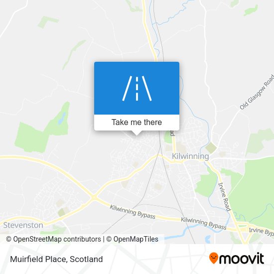 Muirfield Place map
