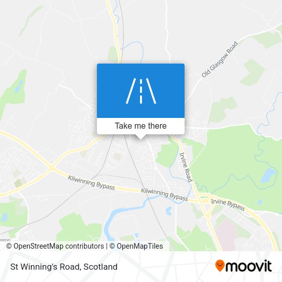 St Winning's Road map