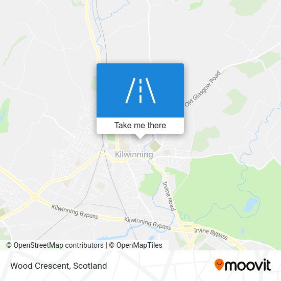 Wood Crescent map