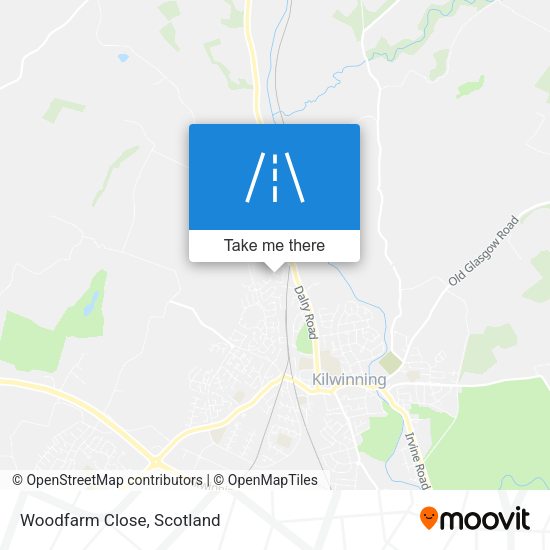 Woodfarm Close map