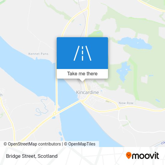 Bridge Street map