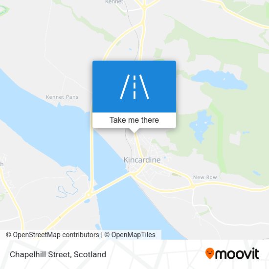 Chapelhill Street map