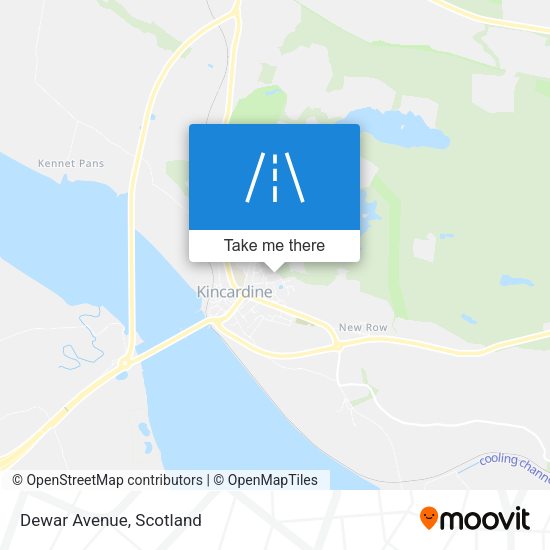 Dewar Avenue map