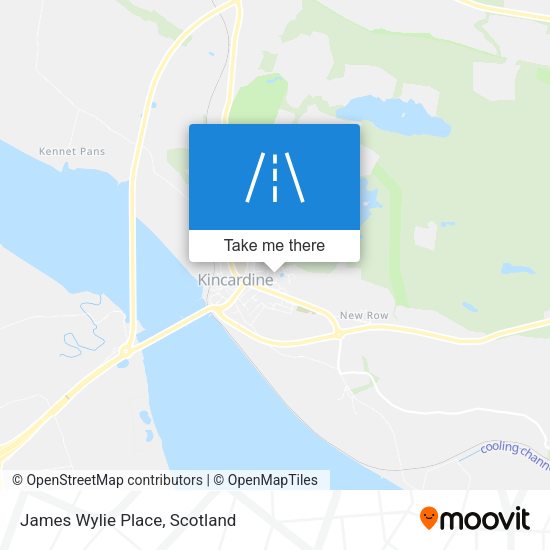 James Wylie Place map